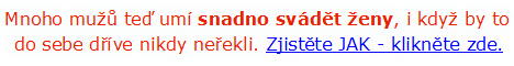 Jak sv�d�t �eny?