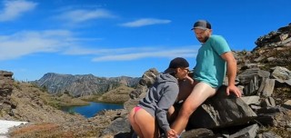 Blowjob na túře v horách i s polykáním semene - freevideo